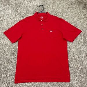 Peter Millar Ohio State Buckeyes Polo Shirt Men’s Large Red NCAA Football